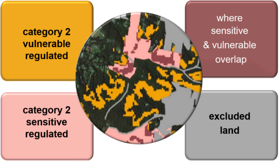 The transitional Native Vegetation Regulatory map areas