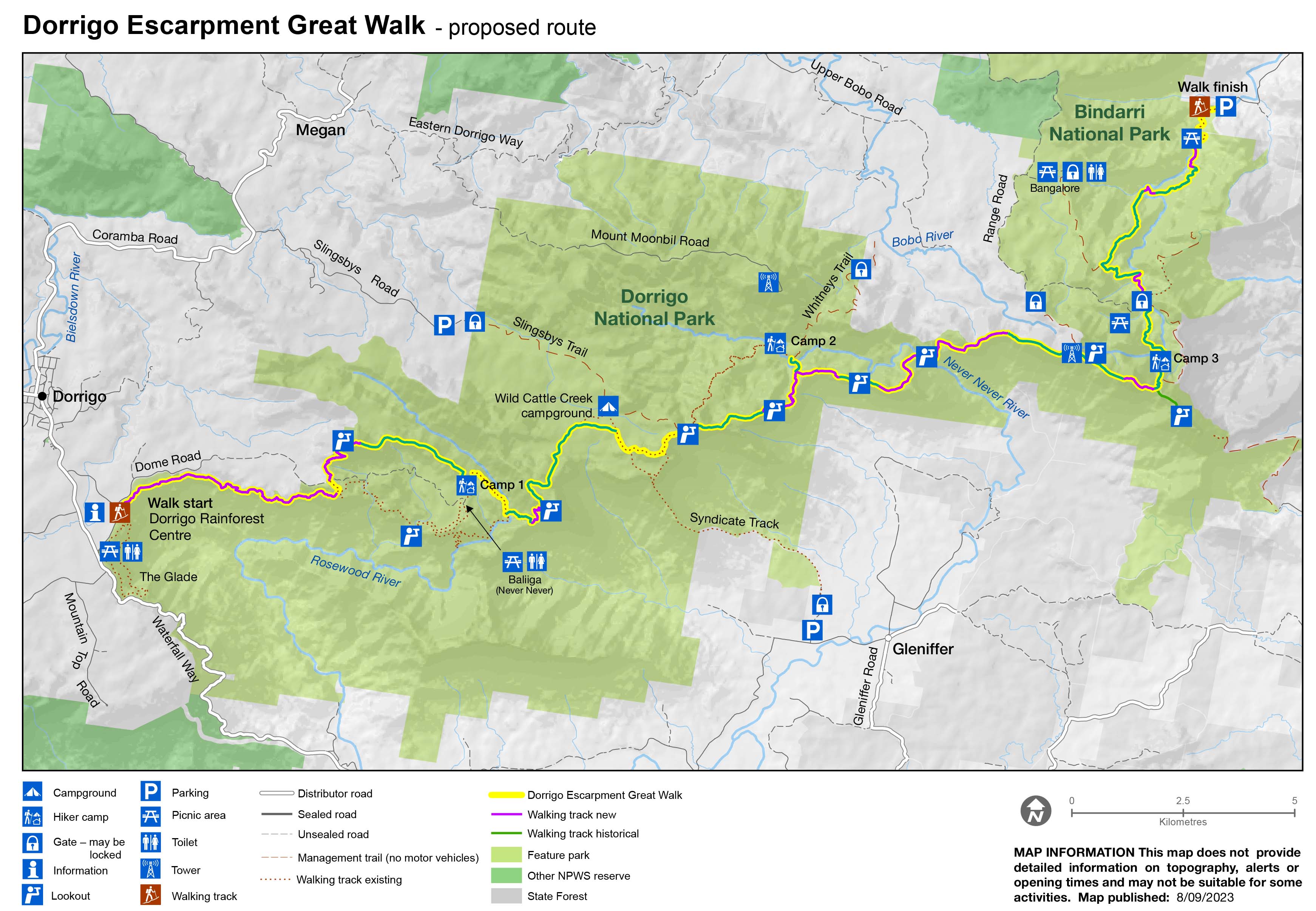 Dorrigo Escarpment Great Walk 