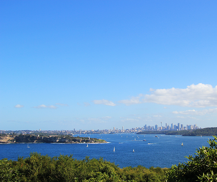 View from North Head, Sydney Harbour National Park 